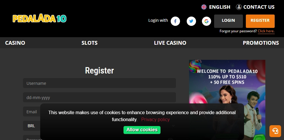 Pedalada10 Casino